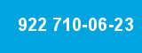 922 710-06-23 922 710-06-23